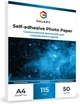 Фотобумага Galaxy A4 (50л) 115г/м2 Самоклейка глянец (GAL-A4SAMHG115-50) - изображение 3