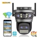 Вулична WiFi IPкамера Besder A22YQQS 20Мп 4 об'єктиви Zoom 10-кратний чорна - зображення 1