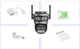 Вулична WiFi IPкамера Besder A22YQQS 20Мп 4 об'єктиви Zoom 10-кратний чорна - зображення 9