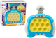 Сенсорна гра Lean Toys Pop-it Консоль Космонавт Блакитна (5905991016465) - зображення 2