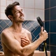 Душова лійка HANSGROHE Activera EcoSmart однорежимна 94мм пластик чорна 28031670 - зображення 2