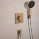 Внешняя часть смесителя без скрытой части HANSGROHE Ecostat Comfort бронза латунь 155x155мм 33711140 - изображение 3