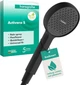 Душова лійка HANSGROHE Activera EcoSmart однорежимна 94мм пластик чорна 28031670 - зображення 7