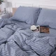 Простынь на резинке MirSon Cotton Twill 55-0008 Tranquillo 80 х 200 см (2200009427732) - изображение 3