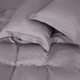 Наволочка MirSon Tencel №06 Gray 50 x 70 см (2200009370588) - зображення 1