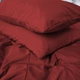 Комплект постельного белья MirSon №19-1655 Garnet Mikrosatin Premium 200 x 220 см (2200007236701) - изображение 4