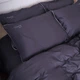 Комплект постельного белья MirSon Satin ELIT 0240 Iron grey "Freedom" 2 x 160 x 220 см (2200008706876) - изображение 5