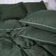 Комплект постельного белья MirSon Satin 0844 Green Olive Corner 2 x 160 x 220 см (2200008711054) - изображение 7