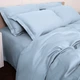 Простынь на резинке MirSon Tencel №04 Blue 120 х 190 см (2200009369773) - изображение 3