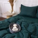 Комплект постільної білизни MirSon Poplin Line "091 Emerald" 175 x 210 см (2200006279549) - зображення 9