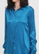 Рубашка женская PINKO 42 бирюзовая (1B1039 4759 X30-42) - изображение 3