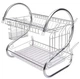 Стойка для сушки посуды Kitchen Storage rack нержавеющая сталь - изображение 1