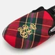 Женские домашние тапочки с закрытым носком Ralph Lauren 260071494 35-36 Красные (1159839332) - изображение 6