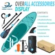 Сапборд RIDE WAVE 350 см RW2211004 — надувна дошка для САП серфінгу, sup board - зображення 3
