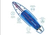 Сапборд RIDE WAVE 320 см RW2211012 — надувна дошка для САП серфінгу, sup board - зображення 5