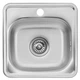 Кухонна мийка Kroner KRP Satin - 3838 (0,6 мм) (CV022756) - зображення 1