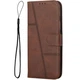 Чохол-книжка з застібкою UniCase Jet Cover для Motorola Edge 60 Pro - Brown - зображення 4