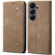 Чохол-книжка з кишеньками UniCase Jeans Wallet для Samsung Galaxy A17 (A175) - Khaki - зображення 1