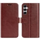 Класичний чохол-книжка Deexe Wallet Style для Samsung Galaxy A17 (A175) - Brown - зображення 1