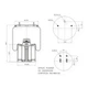 Пневмобалон прицепа BPW | ROR-MERITOR (APLUS) CONTI (941 MB P30) APPLUS - изображение 2