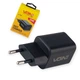 Зарядка від мережі 220В USB , Type C 3.0A, QC, PD, PPS 18W, 35W, чорна VOIN - зображення 2