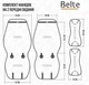 Накидки на сиденье beltex chicago (перед+зад) черные - изображение 9