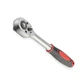 Трещетка с квадратом 3/8" 24 зуба 200 мм CrV Intertool - изображение 1