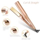Утюжок-плойка, спиральный выпрямитель для волос Twist Type Hair Straightener Curl & Straight 100-240V - изображение 3