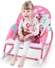 Kołyska-bujaczek Lean Toys 2w1 Różowa 8296 (5903802456752) - obraz 5