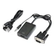 Конвертер VGA на HDMI Stone переходник адаптер шнур провод (ST-SC057) - изображение 1