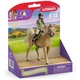 Набір наїзниця Сара та Містері Schleich 42714 - зображення 2