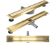 Трап для душу REA NEOX 80 PRO BRUSHED GOLD матове золото (REA-G2703) - зображення 1