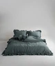 Постельное белье Limasso Stonewashed Exclusive Ranforce 160 х 220 см Castle Rock - изображение 1