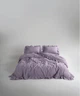 Постельное белье Limasso Stonewashed Exclusive Ranforse 200 х 220 см Natural Violet - изображение 1