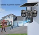 Уличная 4G камера VTS29-G 15Мп с 3 объективами солнечная панель зарядки акумулятор 8000мАч PIR датчик движения - изображение 6