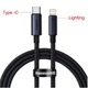 Кабель Baseus cabel Type-C For Lightning 20 W 1 M - изображение 1