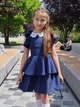 Платье Ласточка 19_3105 152 см Синий - изображение 1
