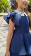 Платье Ласточка 19_3105 152 см Синий - изображение 6