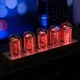 Годинник Nixie Tube Clock Walnut Digital Clock, підтримка синхронізації часу по Wi-Fi, Коричневий - зображення 4