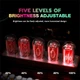 Годинник Nixie Tube Clock Walnut Digital Clock, підтримка синхронізації часу по Wi-Fi, Коричневий - зображення 5