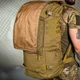Тактический рюкзак X-Tactical 50 л с системой крепления Molle и липучкой койот 65х45х20 см - изображение 3