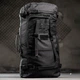 Тактический рюкзак X-Tactical 50 л с системой крепления Molle и липучкой черный 65х45х20 см - изображение 8