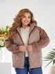 Куртка женская димисезонная мокко 56-58 р2322А.511 - изображение 2