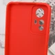 Силиконовый чехол Epik Candy Full Camera для Xiaomi Redmi Note 12S Красный / Red - изображение 5