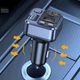 Автомобільний FM-трансмітер та зарядний пристрій Multifunction Wireless HM101 Bluetooth 5.3 USB Type C - изображение 2