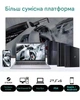 Бездротовий геймпад Data Frog для PS4/PS4 Slim/PS4 Pro, PC, Android White - зображення 3