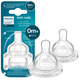 Smoczek antykolkowy do butelki Philips Avent 0 m+ SCY761/02 2 szt (8710103996767) - obraz 1