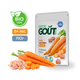 М'ясо-овочеве пюре Good Gout BIO Морква з куркою для дітей від 6 місяців, 190 г - зображення 1