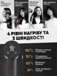 Фен для волосся професійний сенсорний розумний 1600 Вт сірий - зображення 4