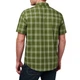 Сорочка тактична 5.11 Tactical Wyatt Plaid Short Sleeve Shirt Greenzone Plaid S (71204-656) - изображение 3
